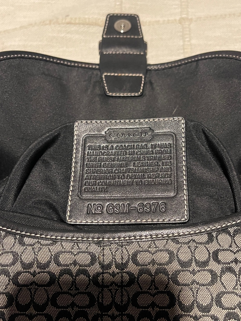Vintage Coach Soho Flap (or Buckle) Bag - Picture 7 of 12